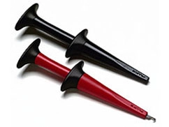 FLUKE AC280 SureGrip Hook Clips,Tip Profile Narrows to 5.6mm Hook Opening 6.4mm for use with TL222 and TL224 test leads