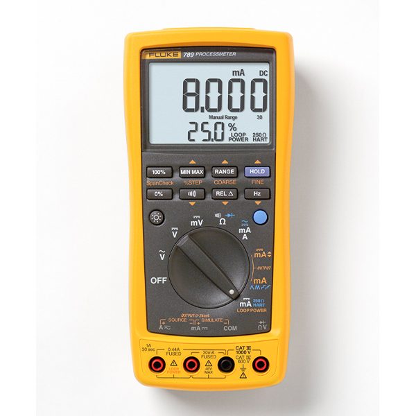 FLUKE 789 Process Meter combine Digital Multimeter and Loop Calibrator in one rugged handheld tool