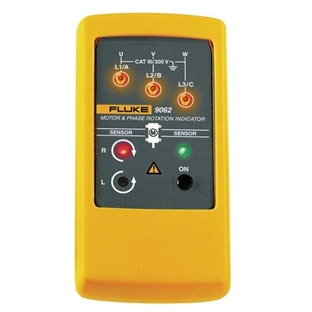 FLUKE 9062 Phase Rotation Indicators, Provides Rotary Fields and Motor Rotation Indication with the Contactless Detection, Voltage up to 400