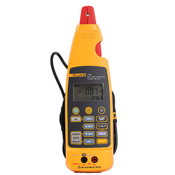 FLUKE 772 Milliamp Process Clamp Meters, Measure 4 to 20mA signals without breaking the loop.Source 4 to 20mA signals for testing control I/