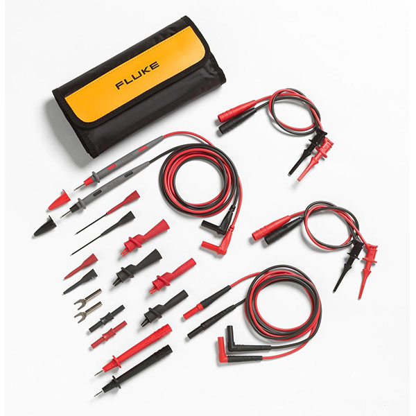 FLUKE TLK287 Electronics Master Test Lead Set, Electronic Probes with Multiple Spring-Loaded