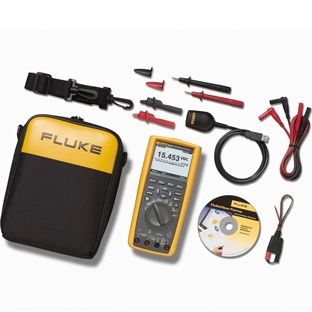 FLUKE 287/FVF True-RMS Logging Multimeter Combo Kit with TrendCapture,FlukeView Forms Software