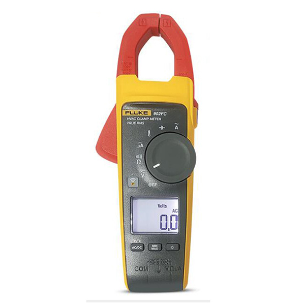 FLUKE 902FC True-RMS Wireless HVAC Clamp Meter AC Current 600A, AC/DC Voltage 600V.