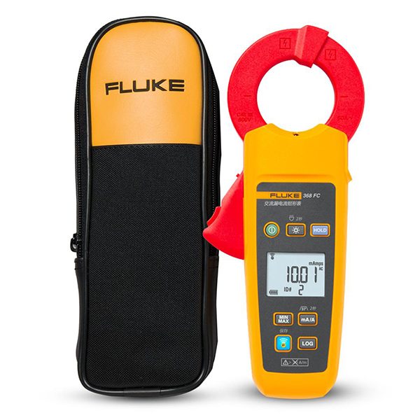 FLUKE 368FC True-RMS Leakage Current Clamp Meters FLUKE Connect Compatible,Highest resolution of 1uA 3300 Count,Jaw Opening 40mm.