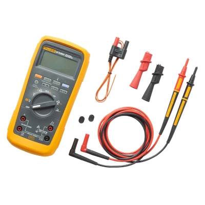 FLUKE 87V-MAX True-RMS Multimeter for Extreme Environments, Built In Temperate Function and Low Pass Filter, AC and DC 1000V/10A