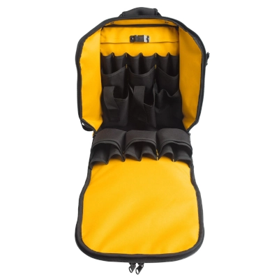 FLUKE PACK-30 Professional Tool Backpack with 30 Heavy-Duty Pockets, Rugged Waterproof Molded Bottom, Lightweight, Ergonomically Designed