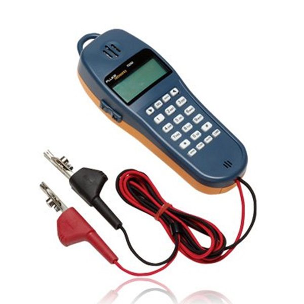 FLUKE TS25D Telephone Test Set with Angled Bed-of-Nails (ABN) Data Lockout and Lockout Override Caller ID and Call-waiting Caller ID