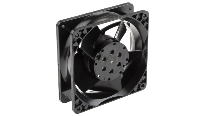 ebm-papst 4000 N Series Axial Fan, 230 V ac, AC Operation, 160m³/h, 19W, 83mA Max, IP20, 119 x 119 x 38mm – Model: 4650N
