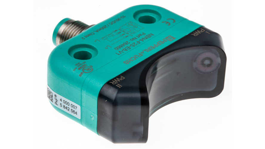 NBN4-F25-E8-V1, Pepperl + Fuchs Inductive Block-Style Proximity Sensor, 4 mm Detection, PNP Output, 10 → 30 V dc, IP67 – Model: NBN4-F25-E8-