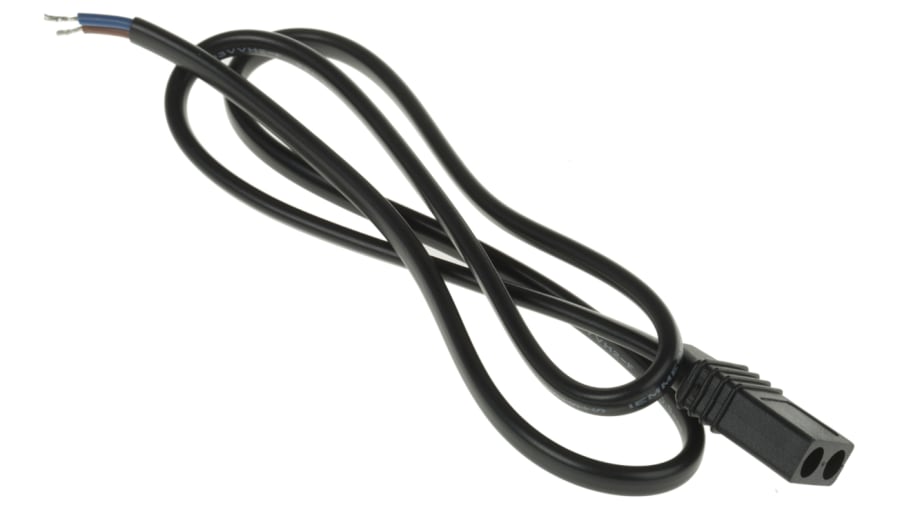 Fan Lead Power, 610mm, for use with AC Compacts with pin 2.8 / 3.0 x 0.5 mm – Model: LZ120