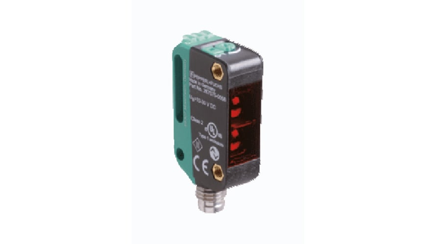 OBR7500-R100-2EP-IO-V31, Pepperl + Fuchs Retroreflective Photoelectric Sensor, Block Sensor, 0 → 7.5 m Detection Range IO-LINK – Model: OBR7