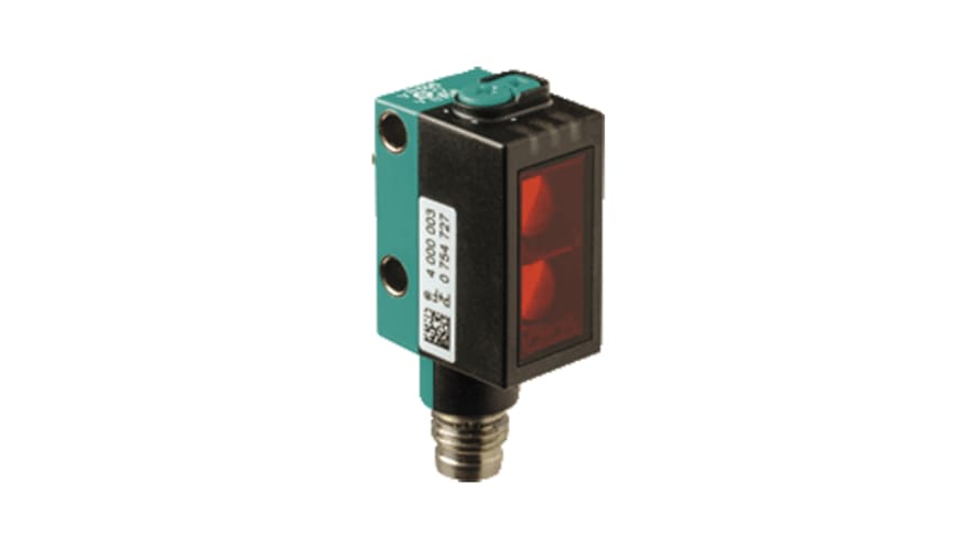 OMT100-R101-2EP-IO-V31-L, Pepperl + Fuchs Distance Distance Sensor, Block Sensor, 40 mm → 100 mm Detection Range IO-LINK – Model: OMT100-R10