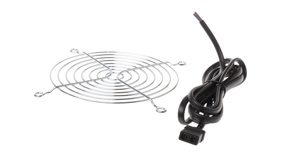 ebm-papst 4000 Z Series Axial Fan Kit, 230 V ac, AC Operation, 160m³/h, 19W, 119 x 119 x 38mm – Model: 4650Z-KR1