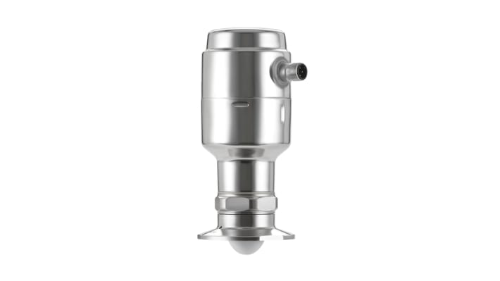 Rosemount 1408H Series Non-Contacting Radar Level Transmitter, Digital Output, Flange Mount, Polished Stainless Steel Body