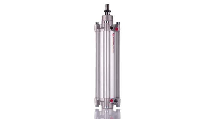 IMI Norgren Pneumatic Piston Rod Cylinder - PRA/802063/M/200, 63mm Bore, 200mm Stroke, PRA/802000/M Series, Double – Model: PRA/802063/M/200
