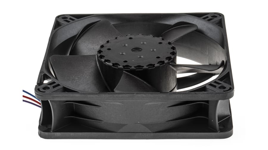 ebm-papst 4300 N - S-Panther Series Axial Fan, 24 V dc, DC Operation, 187m³/h, 4W, 119 x 119 x 32mm – Model: 4314N/17NT