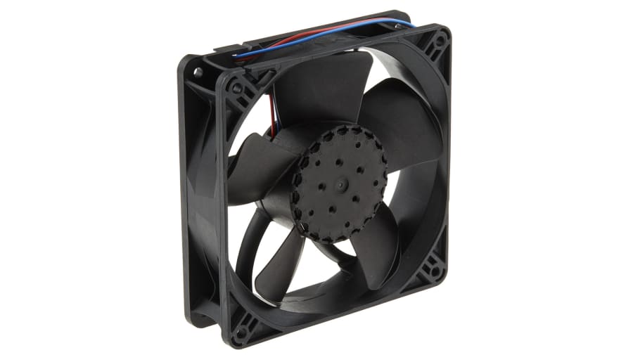 ebm-papst 4300 N - S-Panther Series Axial Fan, 24 V dc, DC Operation, 9.8W, IP20, 119 x 119 x 32mm – Model: 4314NHH