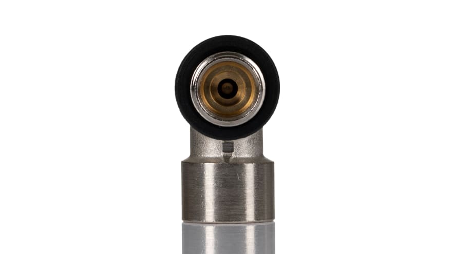 Norgren PNEUFIT 10 Series Straight Threaded Adaptor, G 3/8 Male to G 3/8 Female, Threaded Connection Style