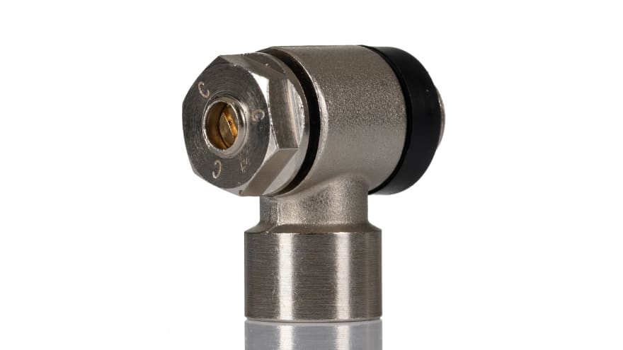 Norgren PNEUFIT 10 Series Straight Threaded Adaptor, G 3/8 Male to G 3/8 Female, Threaded Connection Style