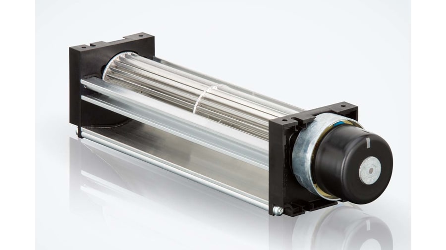 ebm-papst QG 030 Series Tangential Centrifugal Fan, 24 V dc, 139.4m³/h, DC Operation, 47.5 x 363 x 50mm – Model: QG030-303/14