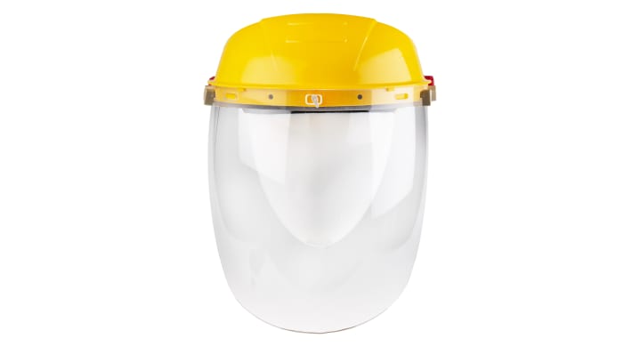 JSP Clear Flip Up PC Face Shield with Brow Guard – Model: 5SHA20C-51