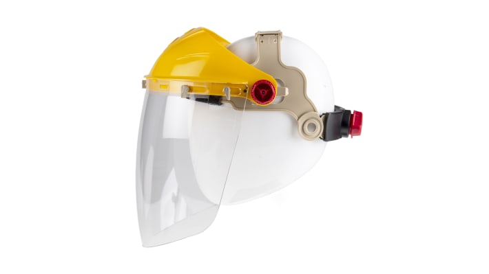 JSP Clear Flip Up PC Face Shield with Brow Guard – Model: 5SHA20C-51