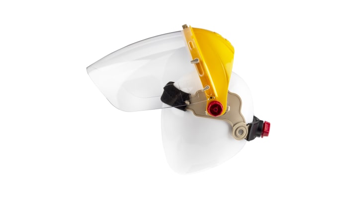 JSP Clear Flip Up PC Face Shield with Brow Guard – Model: 5SHA20C-51