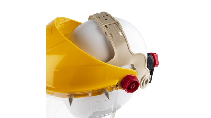 JSP Clear Flip Up PC Face Shield with Brow Guard – Model: 5SHA20C-51