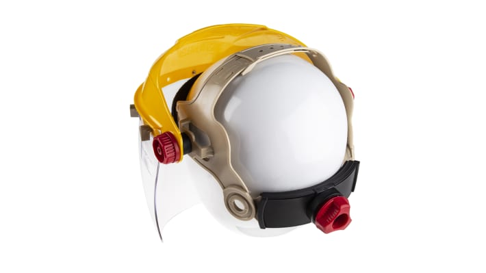 JSP Clear Flip Up PC Face Shield with Brow Guard – Model: 5SHA20C-51