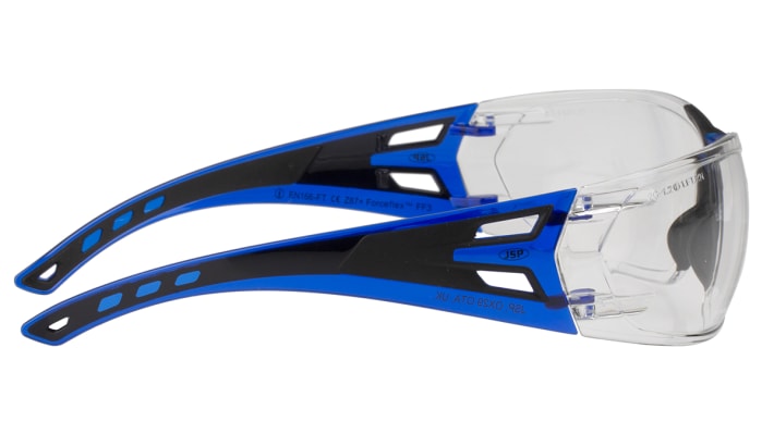JSP Anti-Mist UV Safety Glasses, Clear Polycarbonate Lens – Model: ASA460-0AM-851