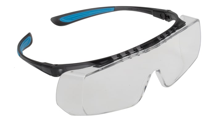 JSP Safety Glasses &amp; Shield, Clear – Model: ASA940-0A3-051