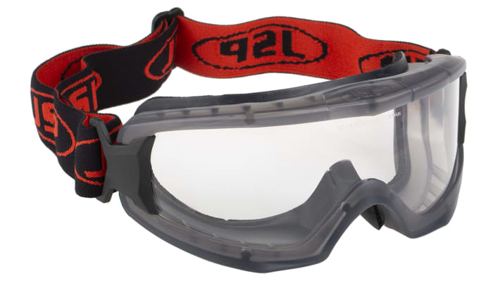 JSP EVO, Scratch Resistant Anti-Mist Safety Goggles with Clear Lenses – Model: AGM020-623-051