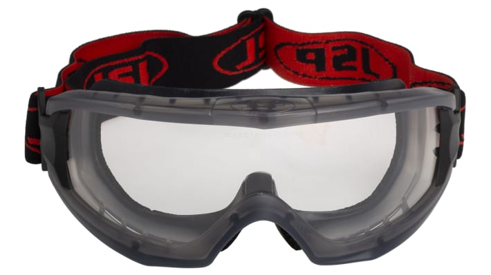 JSP EVO, Scratch Resistant Anti-Mist Safety Goggles with Clear Lenses – Model: AGM020-623-051