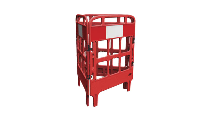 JSP Red Folding Barrier – Model: KBT023-000-600
