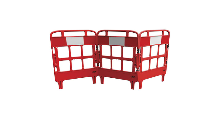 JSP Red Folding Barrier – Model: KBT023-000-600