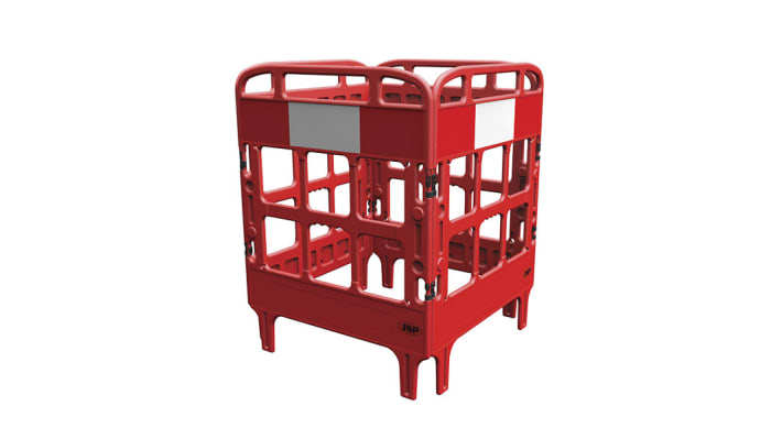 JSP Red Folding Barrier – Model: KBU023-000-600