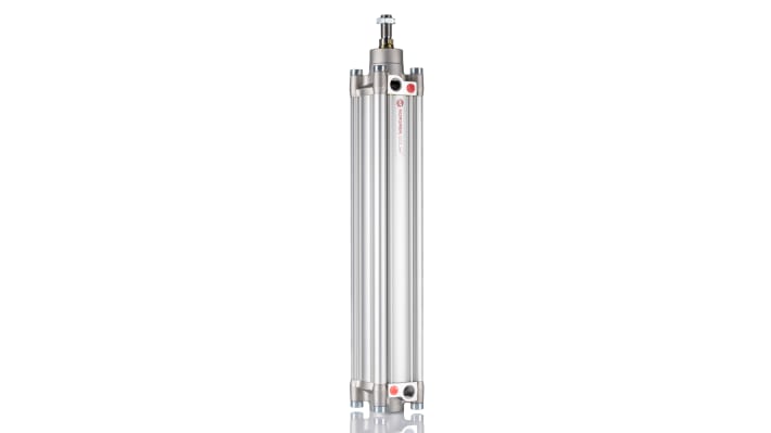 IMI Norgren Pneumatic Piston Rod Cylinder - PRA/802063/M/320, 63mm Bore, 320mm Stroke, PRA/802000/M Series, Double – Model: PRA/802063/M/320