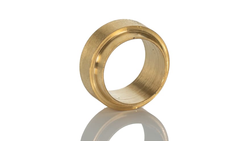 Norgren ENOTS Series Straight Threaded Adaptor, R 1/4 Male to Push In 6 mm, Threaded-to-Tube Connection Style