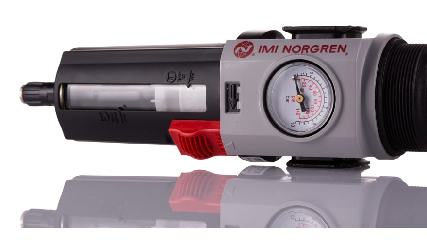 IMI Norgren Excelon Plus Filter Regulator, 40μm, G 3/4, Automatic – Model: B84G-6GK-AP3-RMG