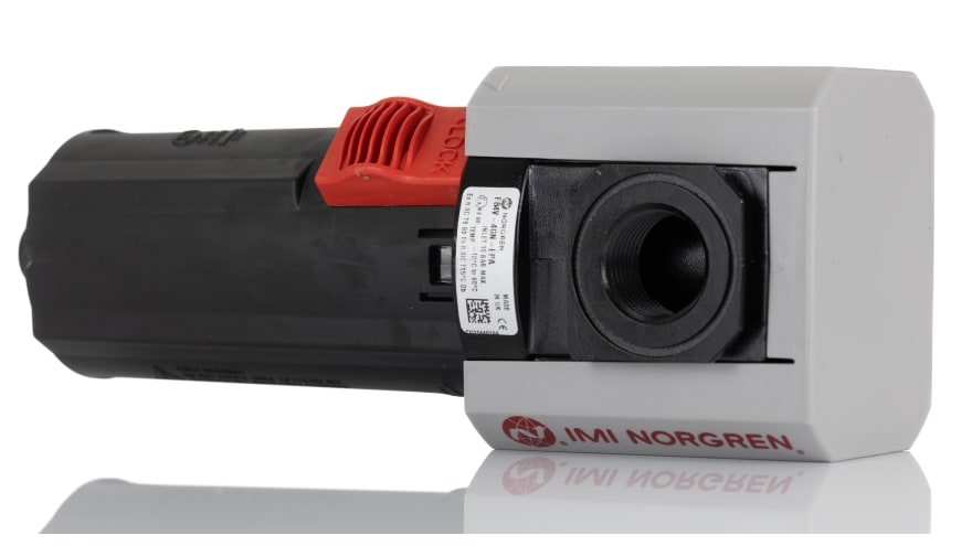 IMI Norgren 1500 L/min G 1/2 Pneumatic Separator, 0.3bar to 1 MPa – Model: F84V-4GN-EPA