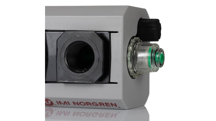 IMI Norgren G 1/2 5460L/min Pneumatic Air Lubricator, 0.3bar to 10 bar, Excelon Plus Series – Model: L84C-4GP-EPN