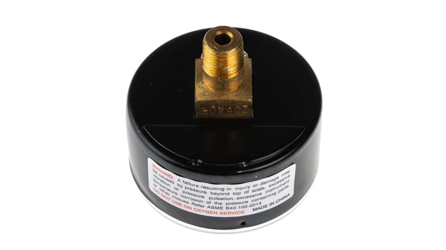 Norgren G 1/2 FRL, Automatic Drain, 40μm Filtration Size - With Pressure Gauge – Model: BL64-401