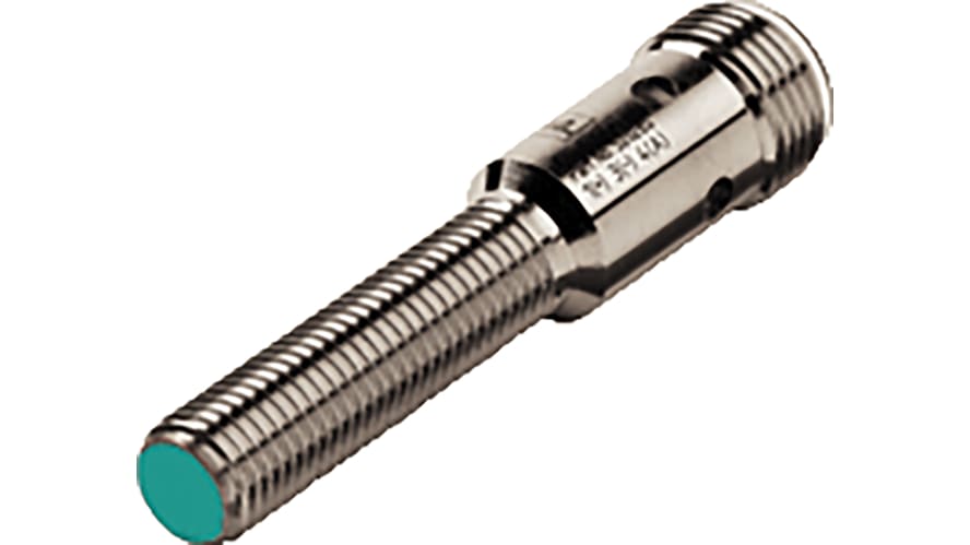 NBB2-8GM30-A2-V1, Pepperl + Fuchs Inductive Barrel-Style Proximity Sensor, M8 x 1, 2 mm Detection, PNP Output, 5 → 30 V dc, IP67 – Model: NB