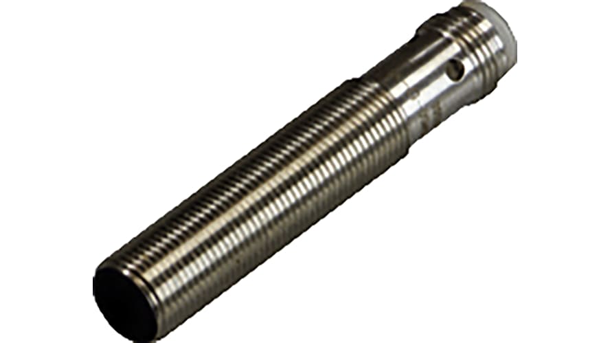 NEB8-12GM50-E2-V1, Pepperl + Fuchs Inductive Barrel-Style Proximity Sensor, M12 x 1, 8 mm Detection, PNP Output, 10 → 30 V dc, IP67 – Model: