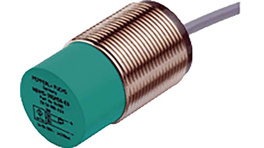 NBN25-30GM50-E2, Pepperl + Fuchs Inductive Barrel-Style Proximity Sensor, M30 x 1.5, 25 mm Detection, PNP Output, 5 → 36 V dc, – Model: NBN2