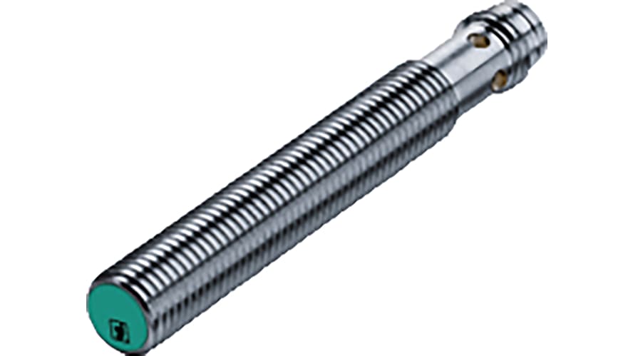 NEB4-8GM50-E2-V3, Pepperl + Fuchs Inductive Barrel-Style Proximity Sensor, M8 x 1, 4 mm Detection, PNP Output, 5 → 30 V dc, IP67 – Model: NE