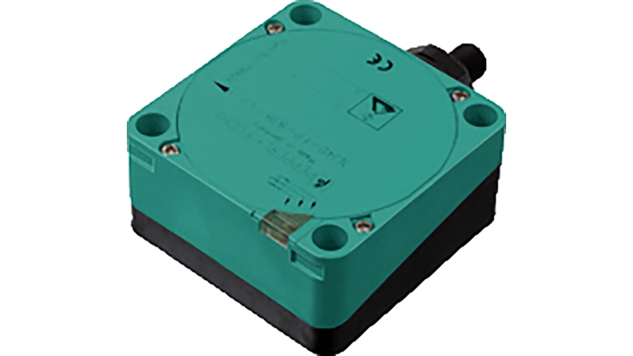 NCB40-FP-A2-P1-V1, Pepperl + Fuchs Inductive Block-Style Proximity Sensor, 40 mm Detection, PNP Output, 10 → 60 V, IP68 – Model: NCB40-FP-A2