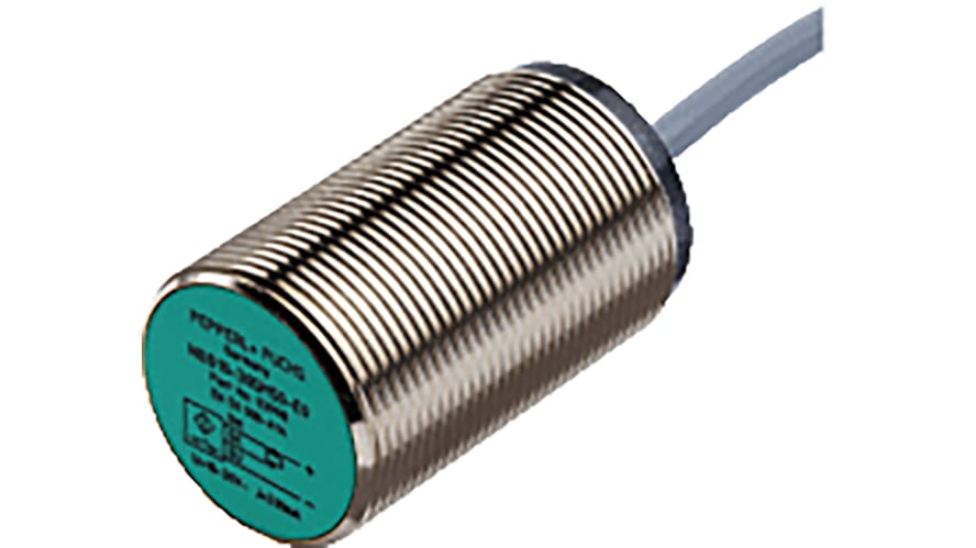 NBB15-30GM50-E2-M, Pepperl + Fuchs Inductive Barrel-Style Proximity Sensor, M30 x 1.5, 15 mm Detection, PNP Output, 5 → 60 V dc, – Model: NB