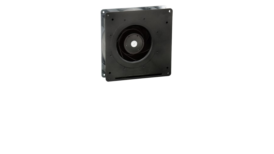 ebm-papst RG 140 NTD Series Axial Fan, 24 V dc, DC Operation, 118m³/h, 9.3W, 445mA Max, IP54, 180 x 180 x 40mm – Model: RG140-22/14N/2TDPU