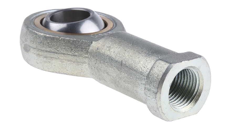 Norgren QM M16 x 1.5 Female Rod End Bearing, 16mm Bore, 86mm Long, Metric Thread Standard, Female Connection Gender – Model: QM/8050/32